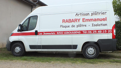 Emmanuel Rabary Sarl Plâtrier - Plaquiste à Giroussens