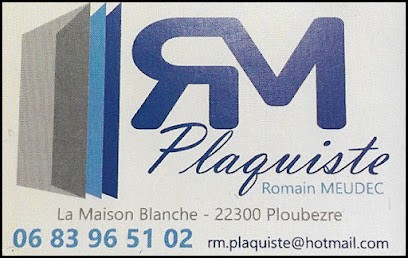 RM Plaquiste - Romain Meudec, Plâtrier - Plaquiste à Ploubezre
