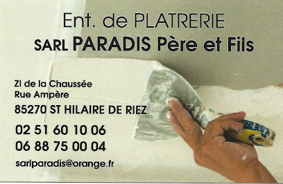Paradis Père Et Fils Plâtrier - Plaquiste à Saint-Hilaire-de-Riez