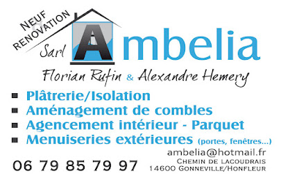 Sarl Ambelia, Plâtrier - Plaquiste à Gonneville-sur-Honfleur