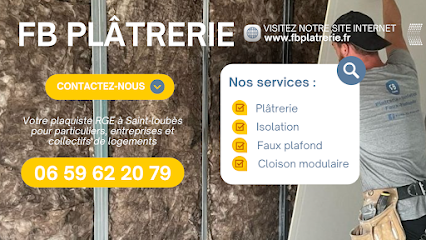 Fb Plâtrerie - Plaquiste & Isolation En Gironde Plâtrier - Plaquiste à Saint-Loubès