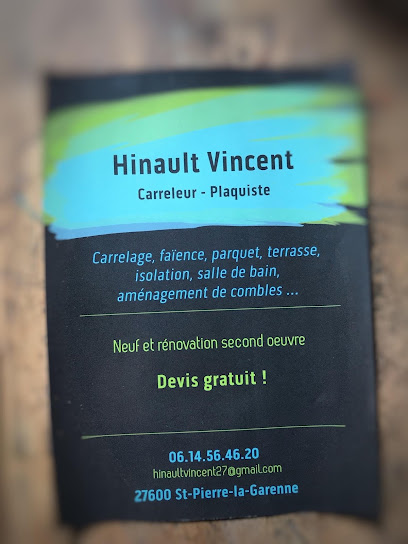 Hinault Vincent - Entreprise Du Bâtiment Plâtrier - Plaquiste à Saint-Pierre-la-Garenne