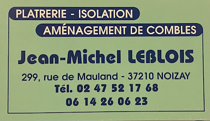 Leblois Jean-Michel Plâtrier - Plaquiste à Noizay