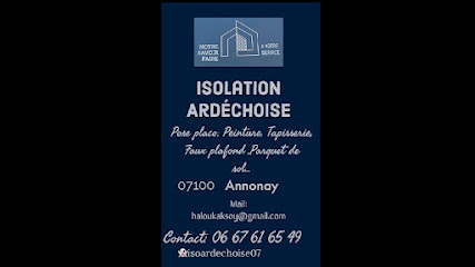 Isolation Ardechoise Plâtrier - Plaquiste à Annonay