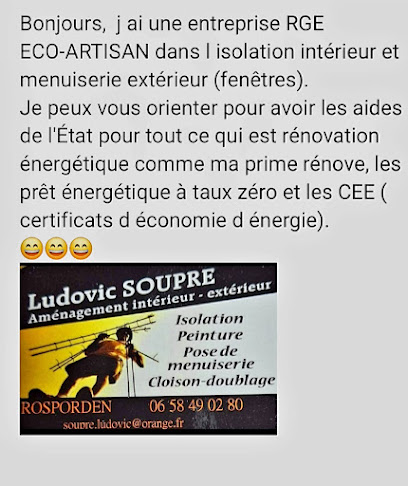 Soupre Ludovic Plâtrier - Plaquiste à Rosporden