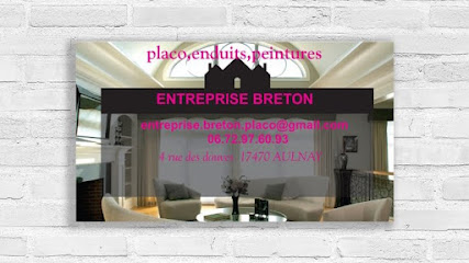 Entreprise Breton, Plâtrier - Plaquiste à Aulnay