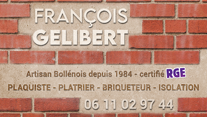 Gelibert François Plâtrier - Plaquiste à Bollène
