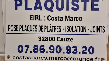 Eirl Costa Marco, Plâtrier - Plaquiste à Eauze