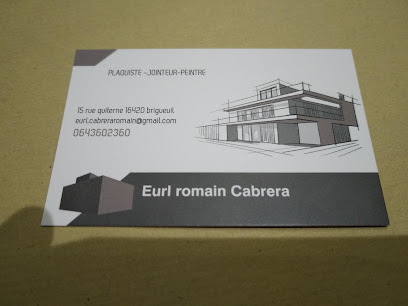 Eurl Romain Cabrera, Plâtrier - Plaquiste à Brigueuil